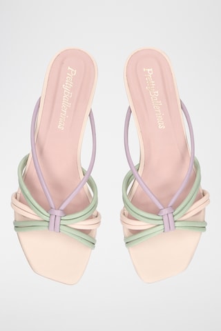 Mules en cuir - Beige