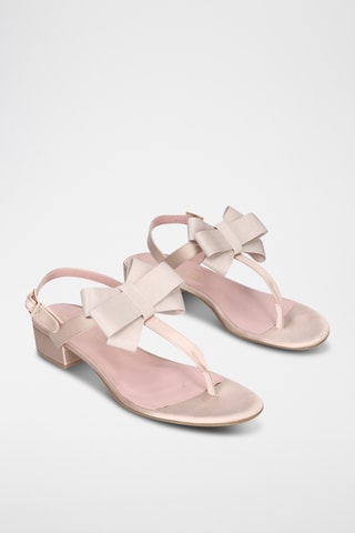 Sandales à talons - Beige