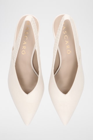 Escarpins en cuir - Beige