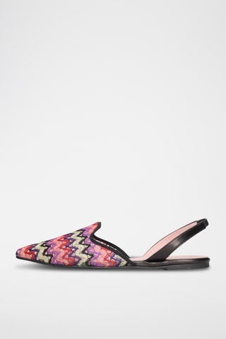 Ballerines - Noir et mauve