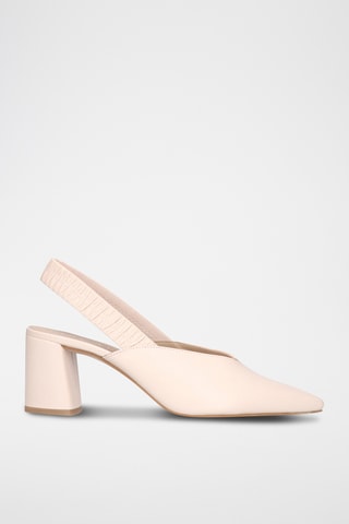 Escarpins en cuir - Beige