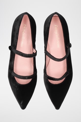 Babies en velours - Noir