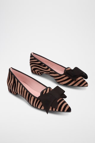 Ballerines en nubuck - Noir