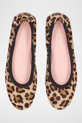 Ballerines en cuir - Marron