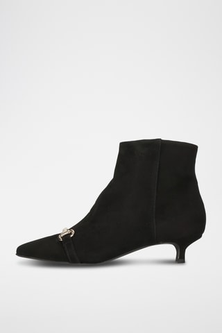 Bottines en nubuck - Noir