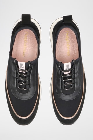 Baskets compensées - Noir