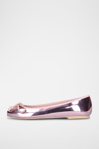 Ballerines vernies - Rose