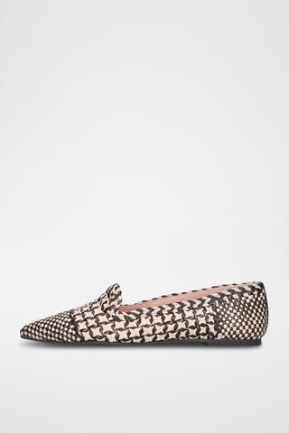 Slippers en cuir - Beige