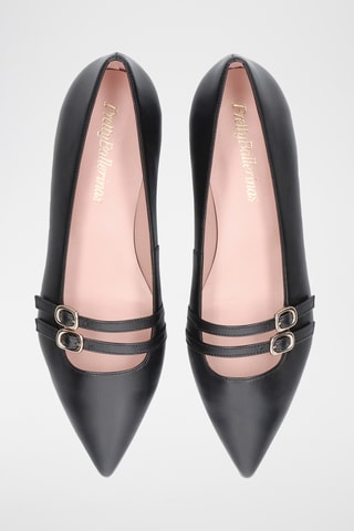 Babies en cuir - Noir