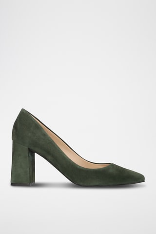Escarpins en cuir - Vert