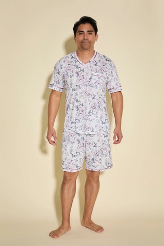 Pijama Bella - marfim e branco