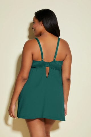 Babydoll Dolce - Verde-escuro