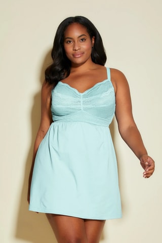 Babydoll Dolce - Azul-claro