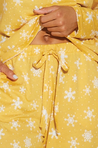 Pijama Ski Trip - Amarelo