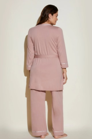 Pijama 3 peças Bella - Rosa