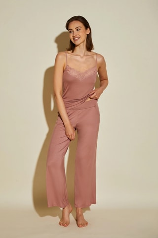 Calças de pijama Giulia - Rosa-velho