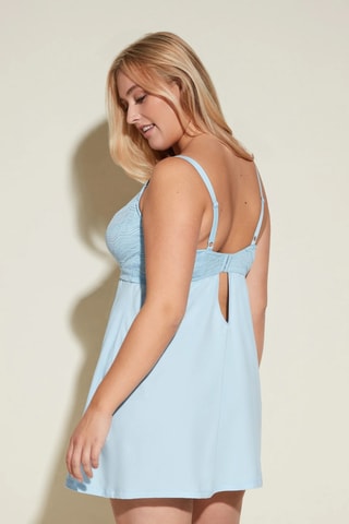 Babydoll Dolce - Azul-claro