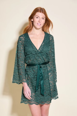 Robe Magnolia - Verde-escuro