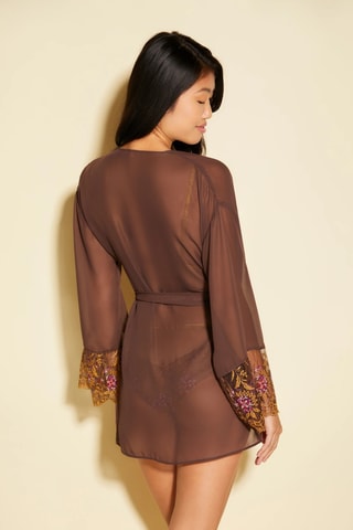 Robe Usha - Castanho