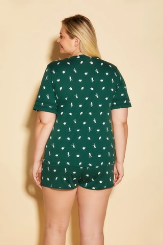 Pijama Road Trip - Verde-escuro