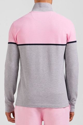 Polo Euskarian - Gris et rose