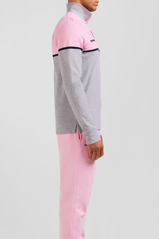 Polo Euskarian - Gris et rose