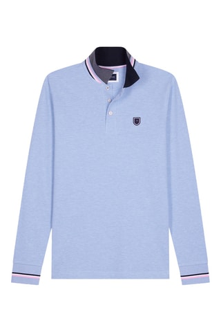 Polo Pépite - Ciel chiné