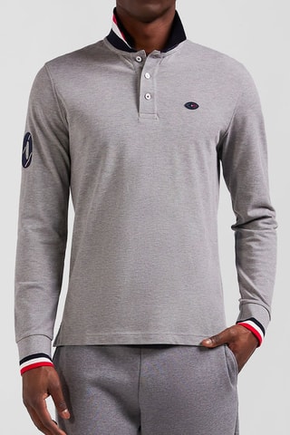Polo Villepreux - Gris chiné