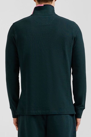 Polo Melee Ordonnee - Vert foncé