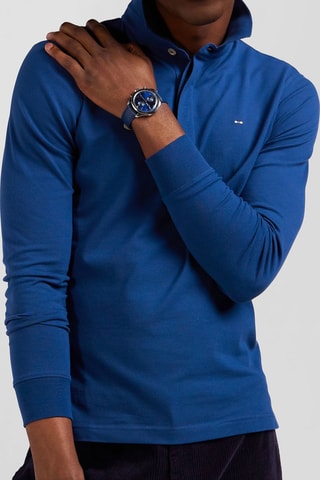 Polo Plan De Jeu - Bleu foncé 