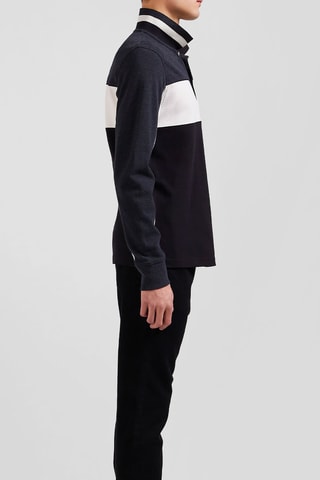 Polo Fenua - Noir et blanc