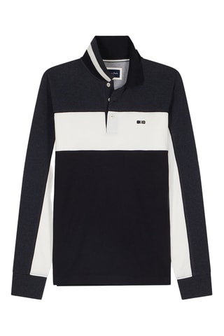 Polo Fenua - Noir et blanc