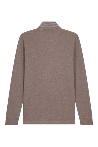 Polo Capitaine Shine - Marron chiné