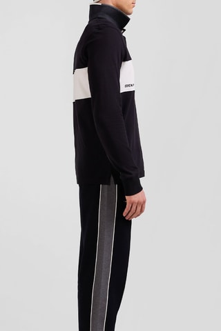 Polo Hexagone - Noir