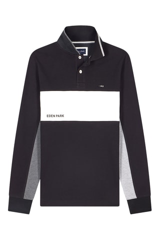 Polo Hexagone - Noir