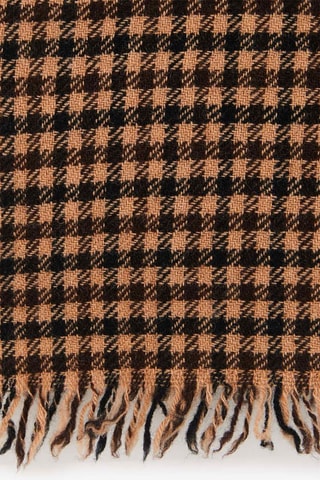 Echarpe en laine et cachemire - Marron