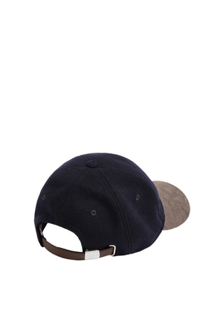Casquette en laine Sporting Life - Bleu marine