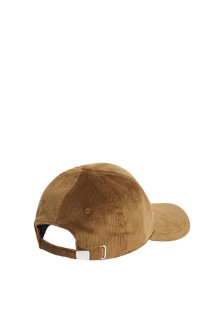 Casquette en velours Yokohama - Camel