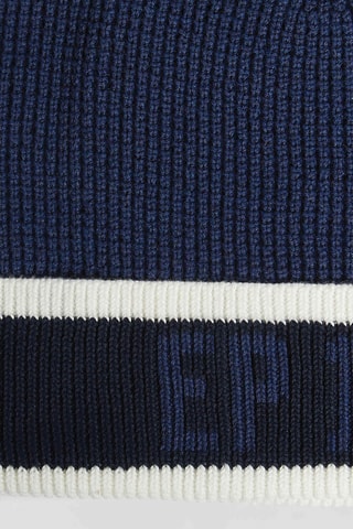 Bonnet Un Grand Match - Bleu marine et noir