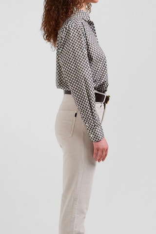 Chemisier Narbonne - Noir et blanc