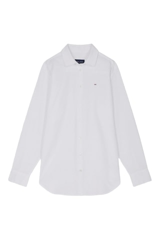 Chemisier Masculine piqué - Blanc