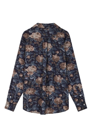 Chemisier X Attitude - Bleu marine et marron