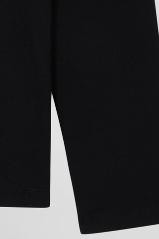 T-shirt Rond Relax - Noir