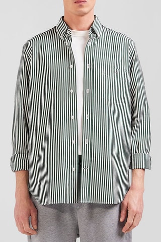 Chemise Précision - Bleu marine et blanc