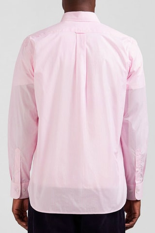 Chemise Dobby - Rose et blanc