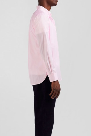 Chemise Dobby - Rose et blanc