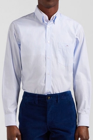 Chemise Dobby - Blanc