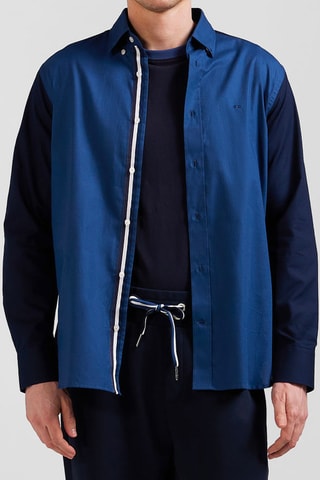 Chemise Speciale French Flair 1987 - Bleu