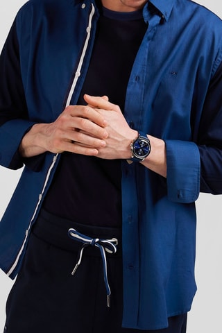 Chemise Speciale French Flair 1987 - Bleu