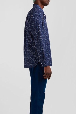 Chemise Pop 60 - Bleu marine